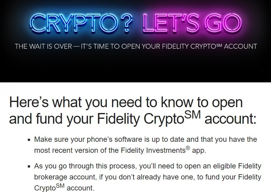 Featured image for fidelity investment cryptocurrency